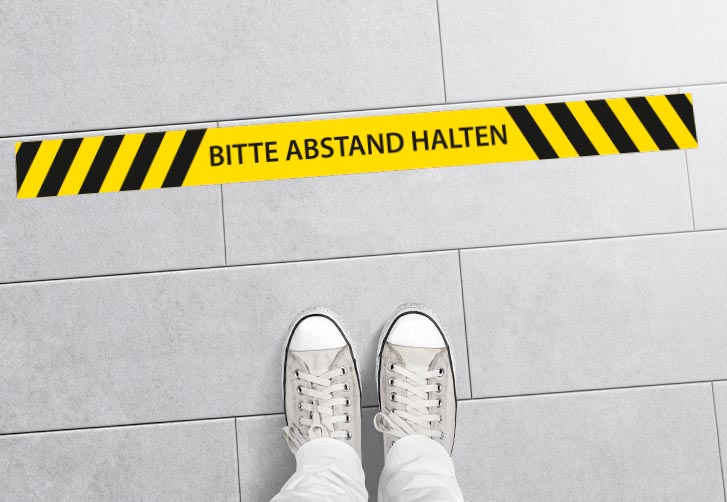 Abstand halten