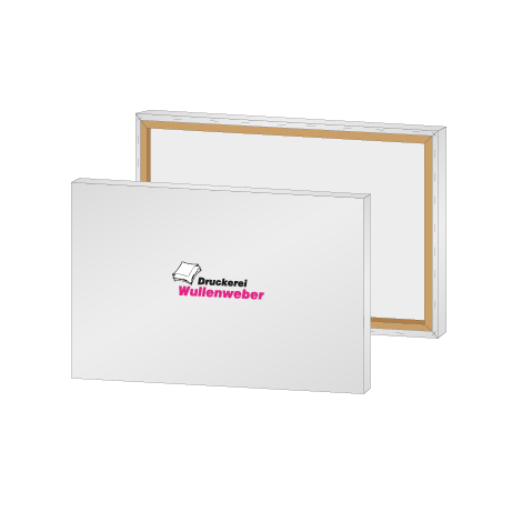 Leinwanddruck auf 2 cm Keilrahmen